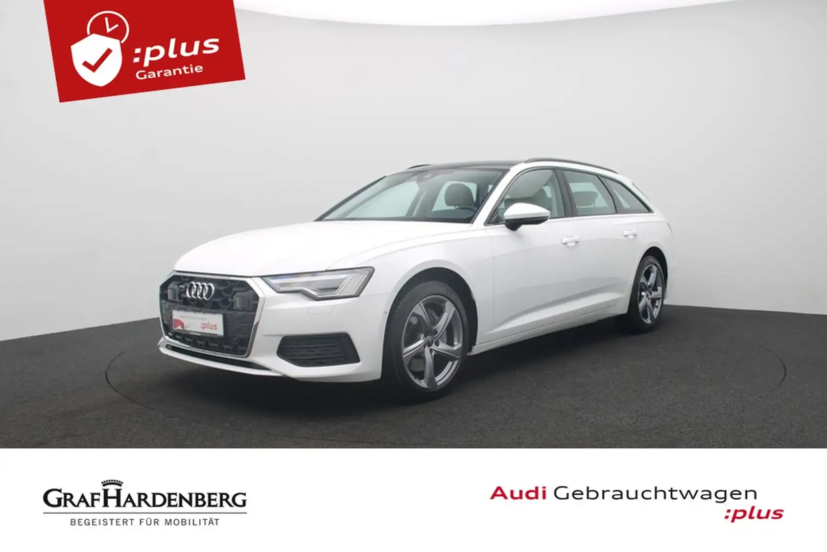 Audi A6 Avant 50 TDI quattro . Matrix Navi B&o Pano Blanc - 1