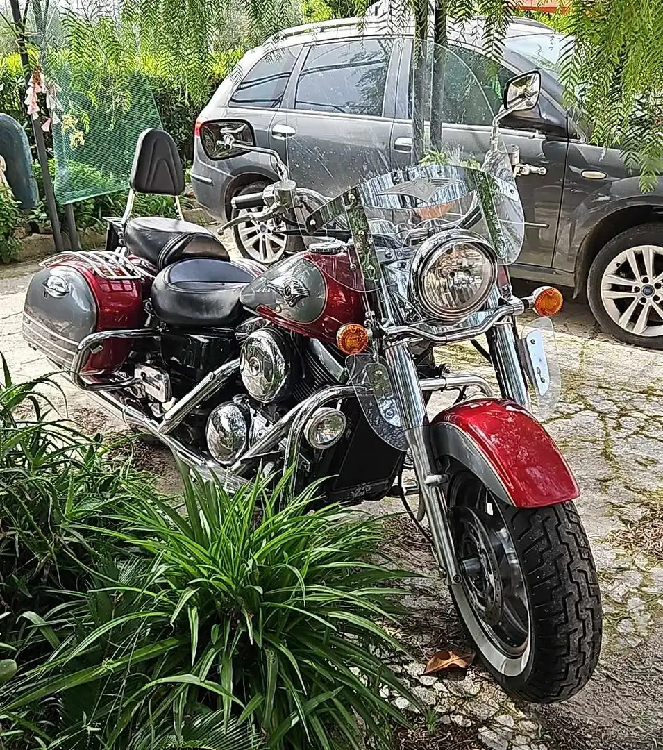Kawasaki VN 1500 Classic Tourer FI Roşu - 2