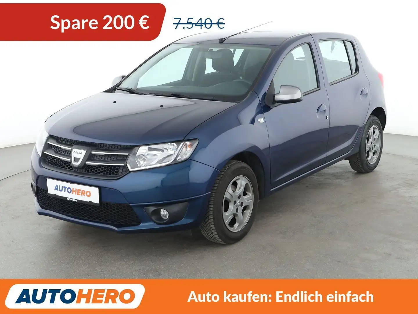 Dacia Sandero 1.2 Celebration *TEMPO*ALU*KLIMA*GARANTIE* Blau - 1