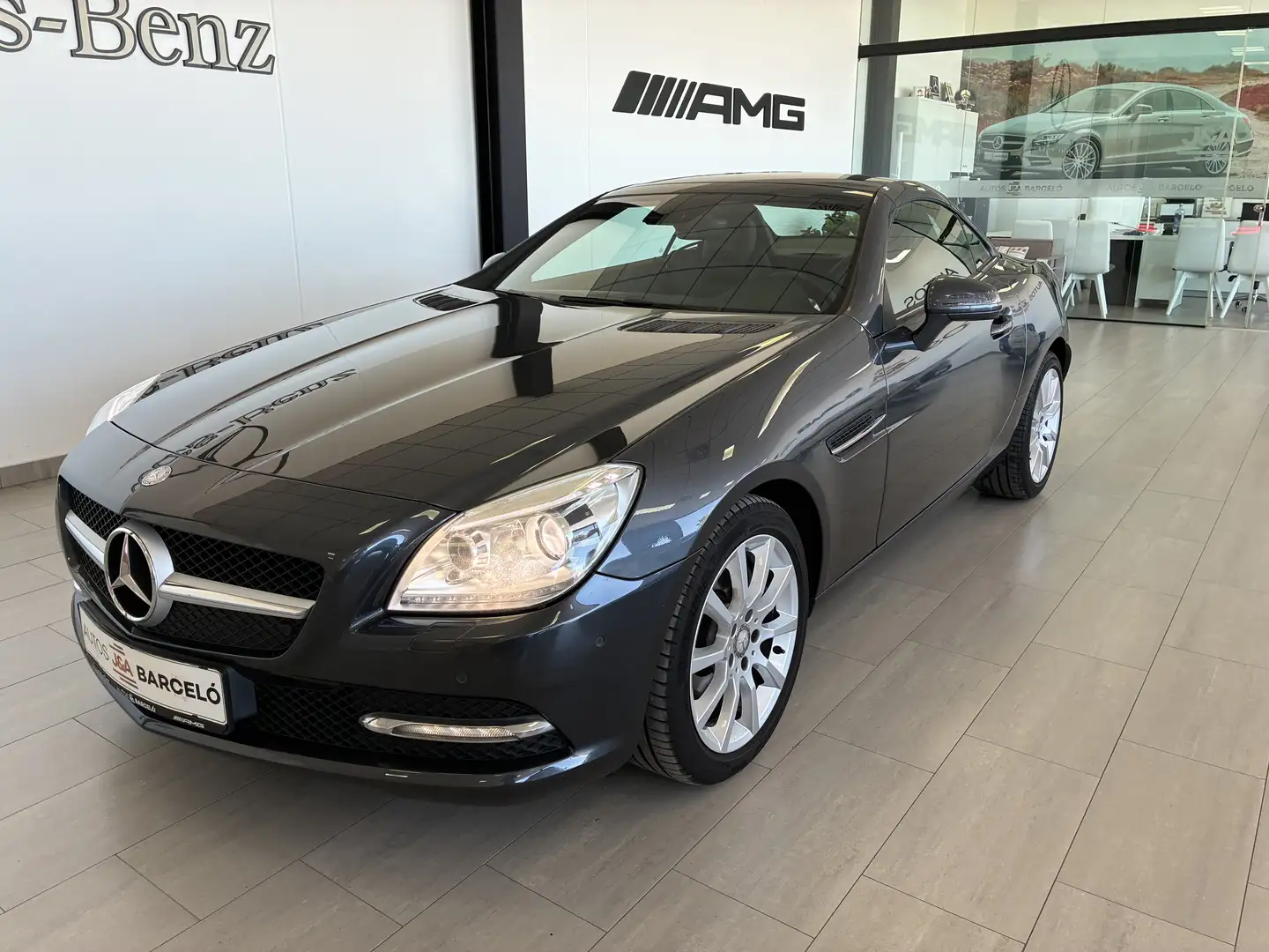 Mercedes-Benz SLK 250 BE 7G Plus Gris - 1