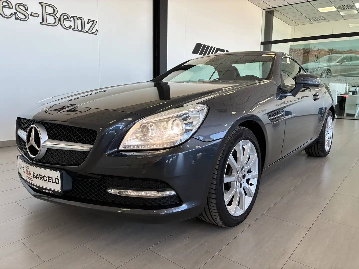 Mercedes-Benz SLK 250 BE 7G Plus Gris - 2