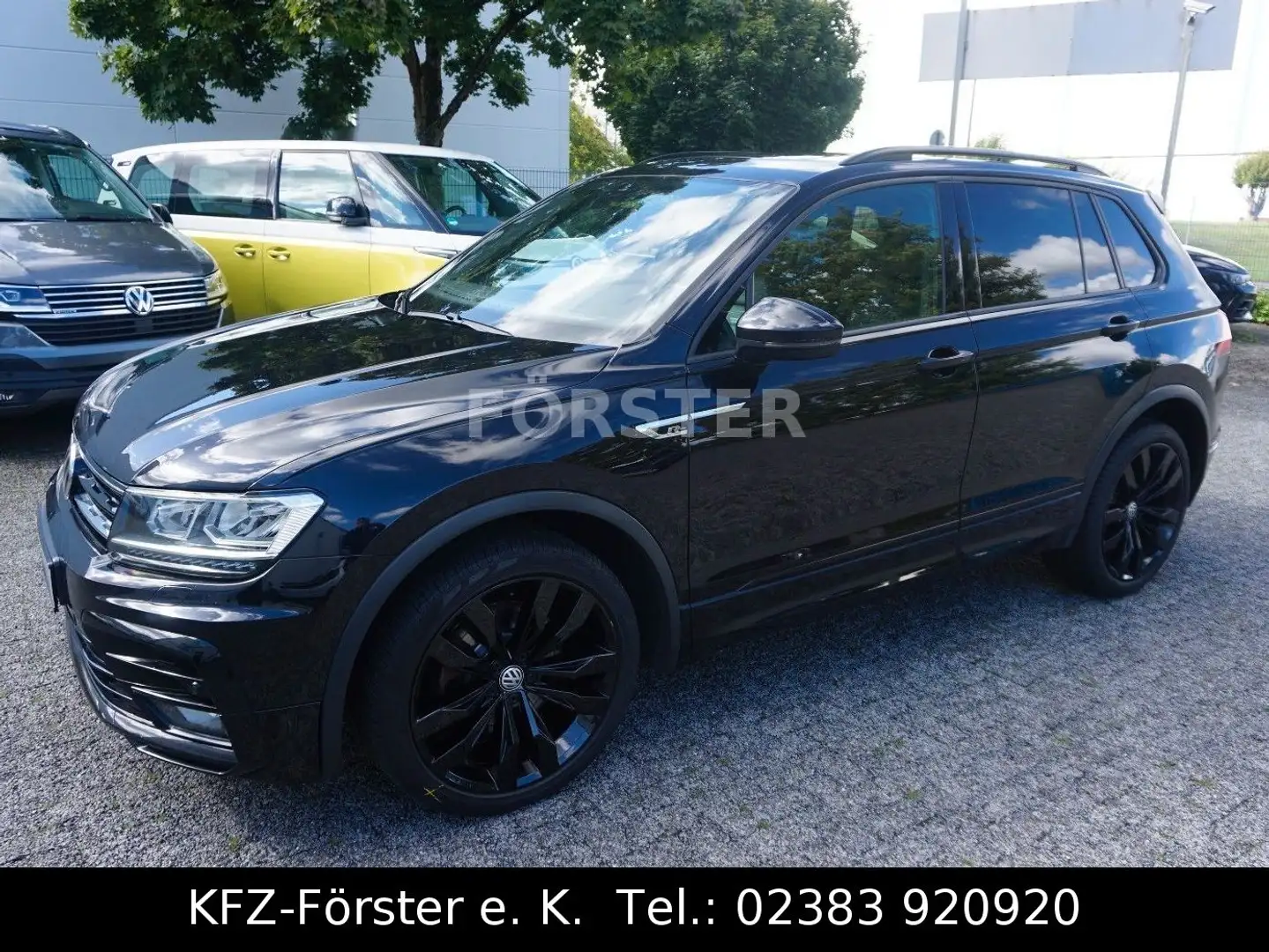 Volkswagen Tiguan Highline 4Motion 1. Hand MwSt Schwarz - 1