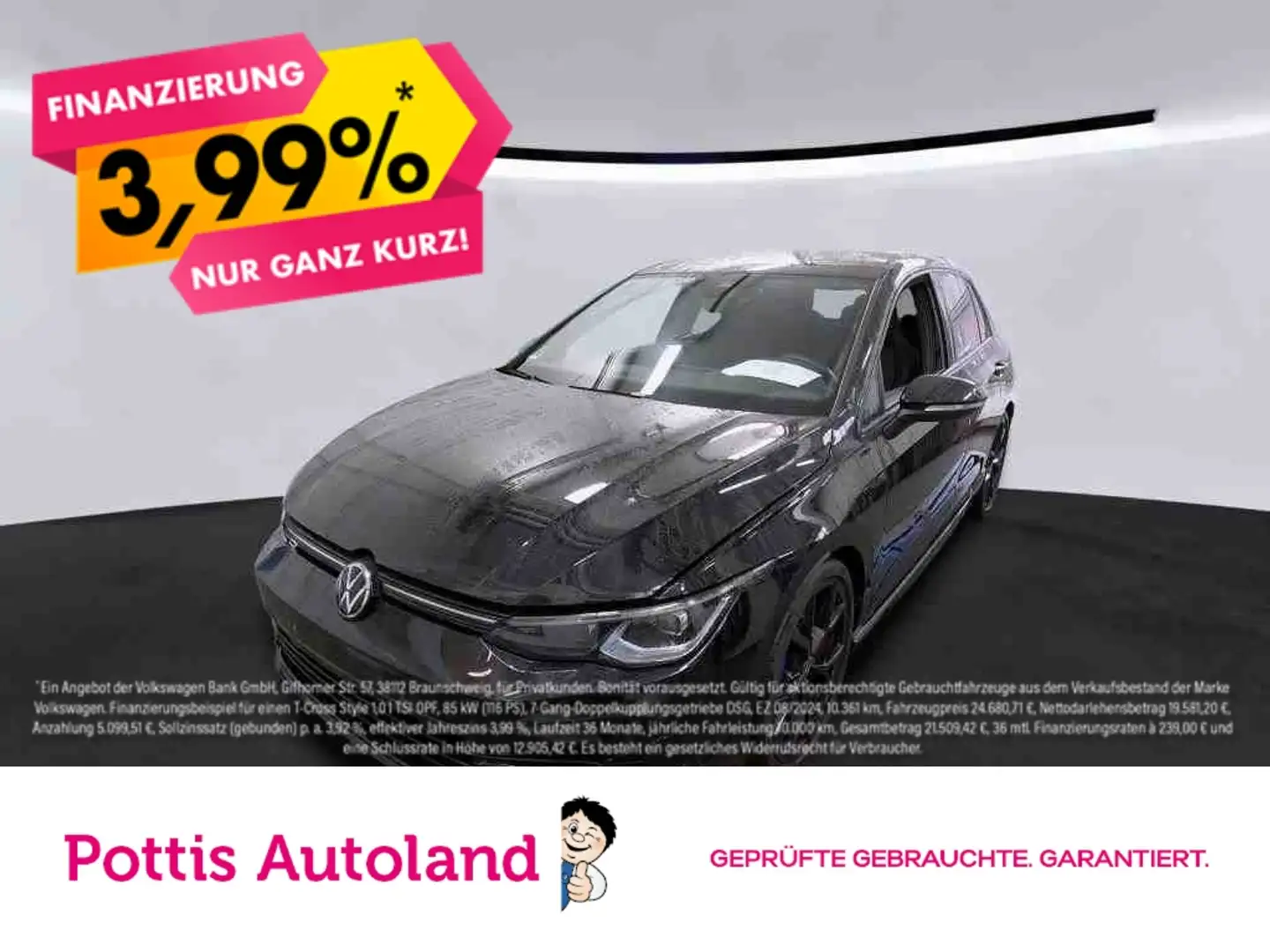 Volkswagen Golf 4M R NAVI PANO LEDER KAMERA LM19 Schwarz - 1