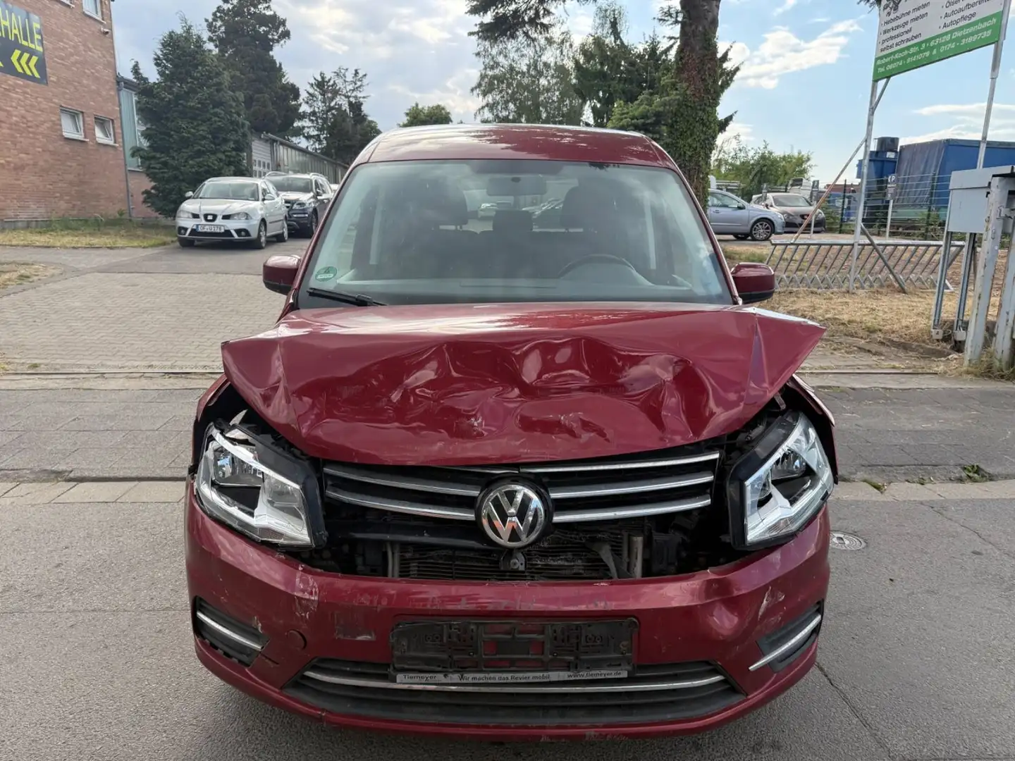 Volkswagen Caddy 2,0TDI 55kW BMT Generation Four 5-Sitzer Rojo - 2
