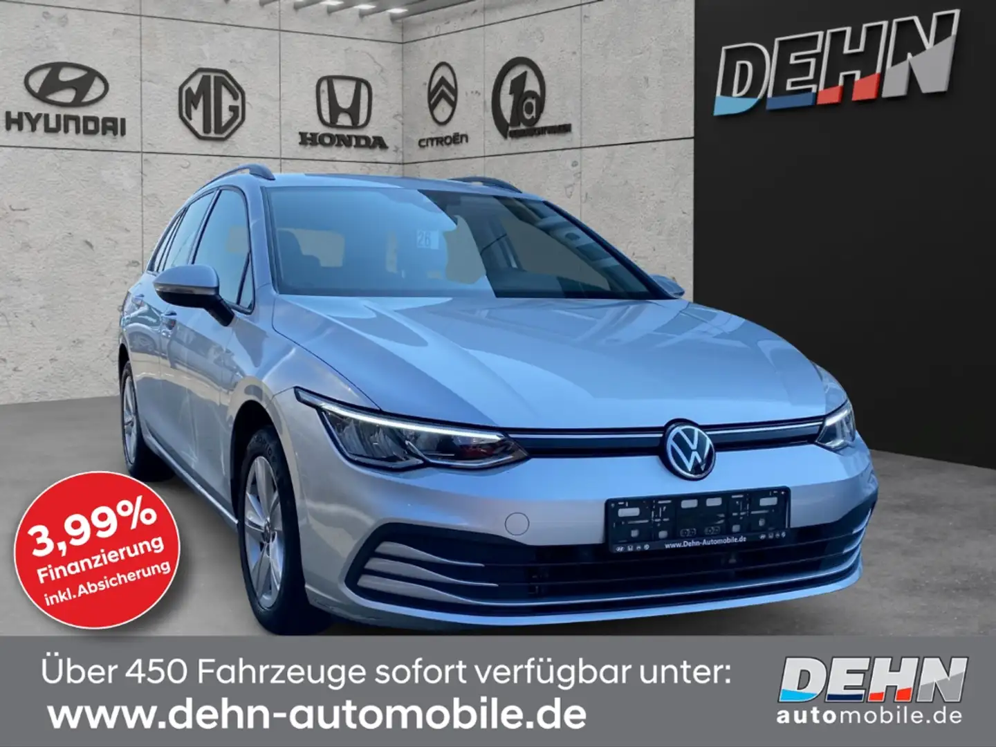 Volkswagen Golf Variant VIII 1.0 ETSI MHD DSG Life Navi ACC Silber - 1