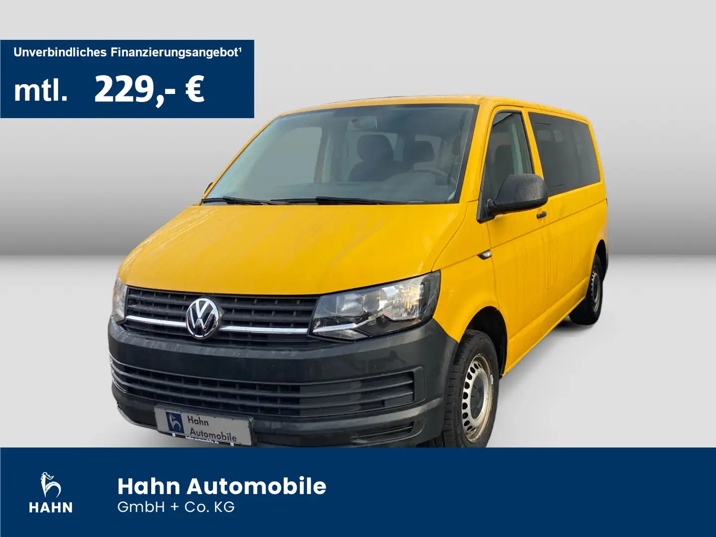 Volkswagen T6 Caravelle T6 2.0TDI Caravelle 7 Sitzer Standh Gelb - 1