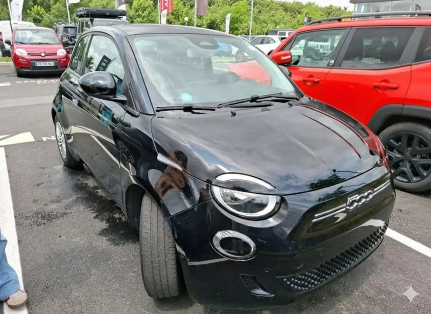 Fiat 500e 500 Elektro Icon 42 kWh Schwarz - 2