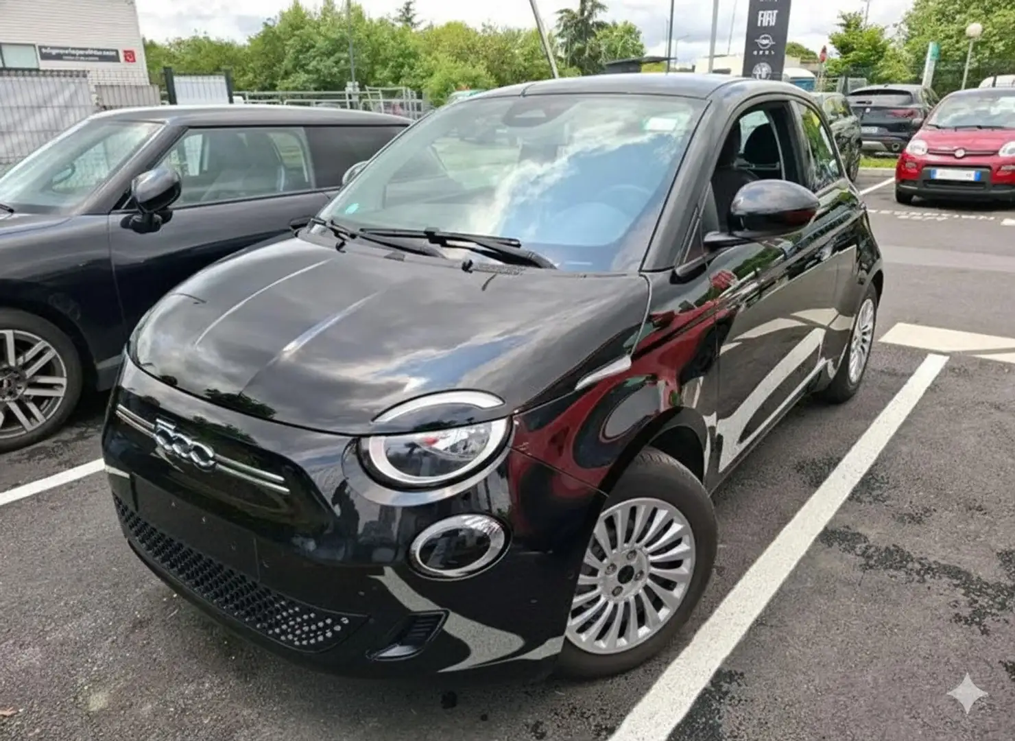 Fiat 500e 500 Elektro Icon 42 kWh Schwarz - 1