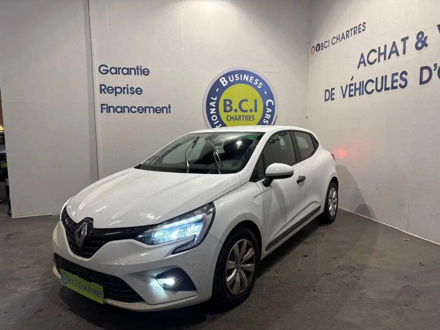 Renault Clio V STE 1.5 BLUE DCI 85CH AIR NAV Blanc - 2