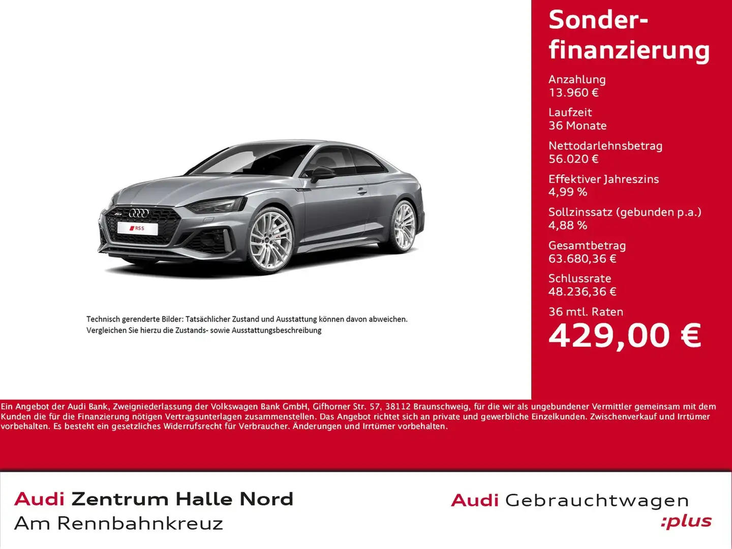 Audi RS5 RS 5 Coupe 2.9 TFSI quattro tiptronic Grau - 1