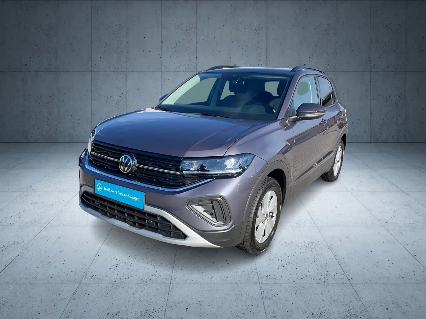 Volkswagen T-Cross Life 1.0 TSI Navi+ACC+LM+SHZ+Climatr. Grau - 2
