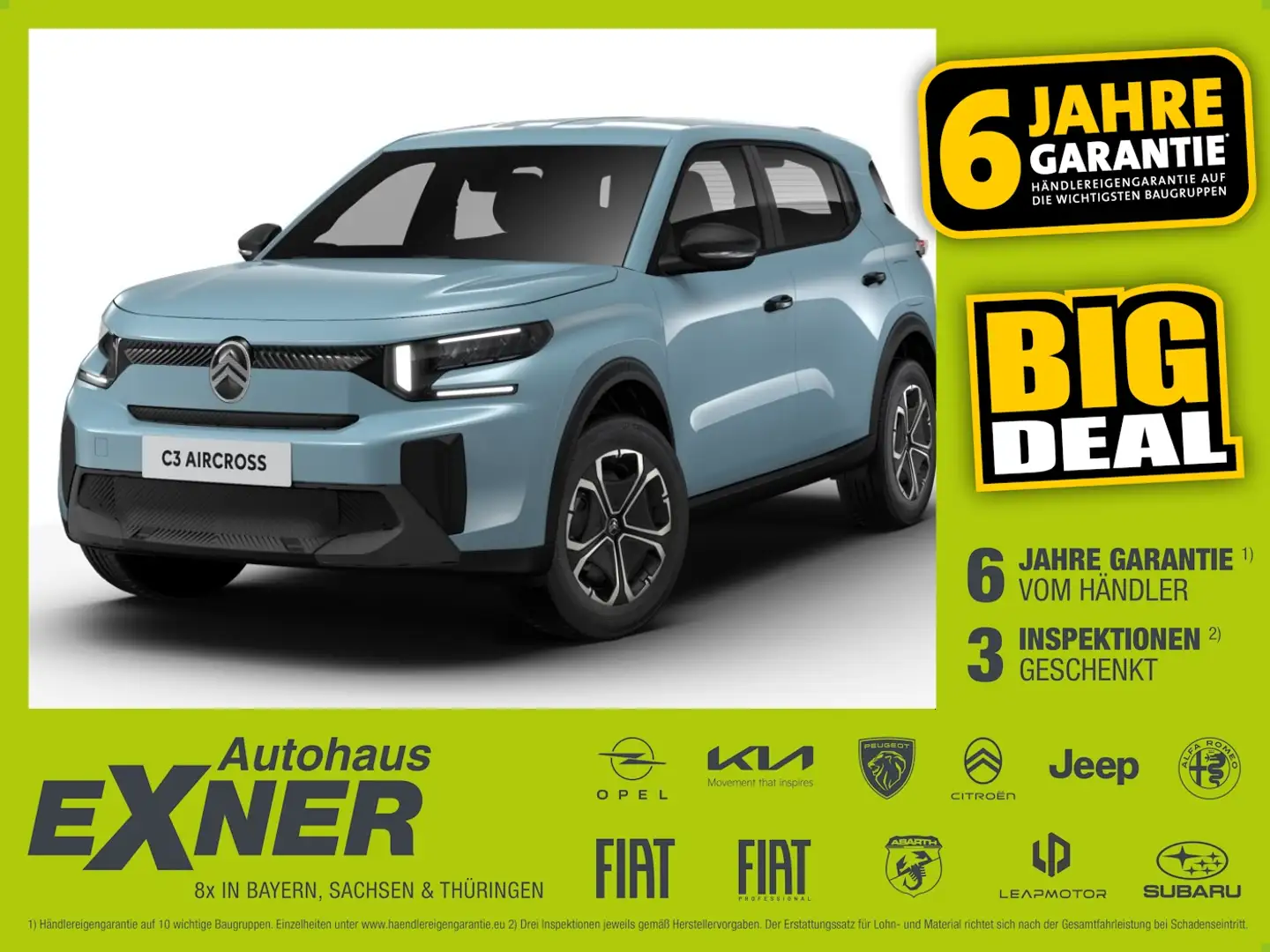 Citroen C3 Aircross You Advanced Comfort Federung Синій - 1