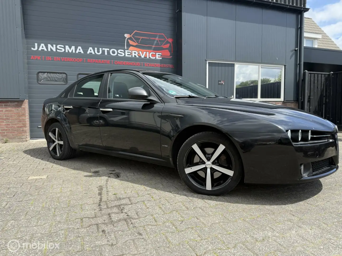 Alfa Romeo 159 1.8 mpi Business Pro|Cruise|Airco|Camera|APK! Zwart - 2