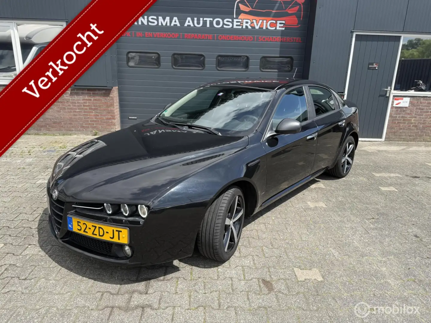 Alfa Romeo 159 1.8 mpi Business Pro|Cruise|Airco|Camera|APK! Fekete - 1