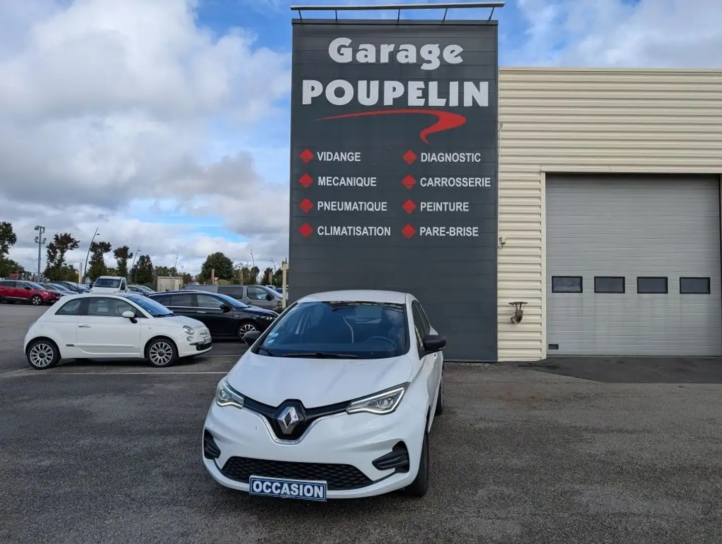 Renault ZOE LIFE CHARGE NORMALE R110 ACHAT INTEGRAL Weiß - 1
