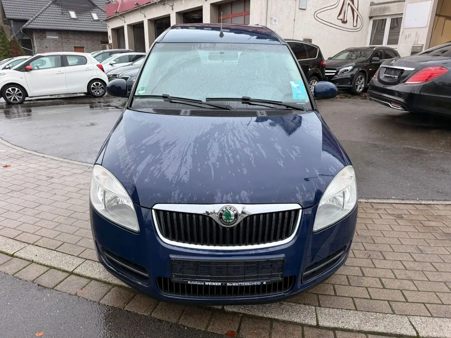 Skoda Roomster Style 2.Hand,Klima,AHK,Tüv Blau - 2