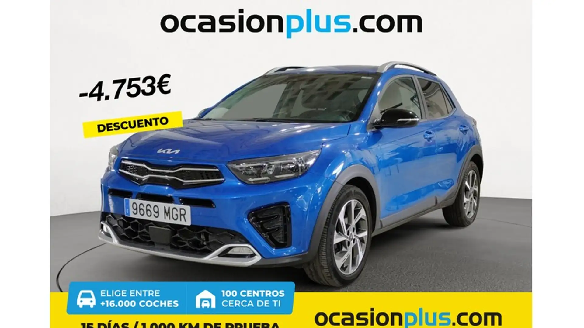 Kia Stonic 1.0 T-GDi Eco-Dynamic Tech 100 Blu/Azzurro - 1