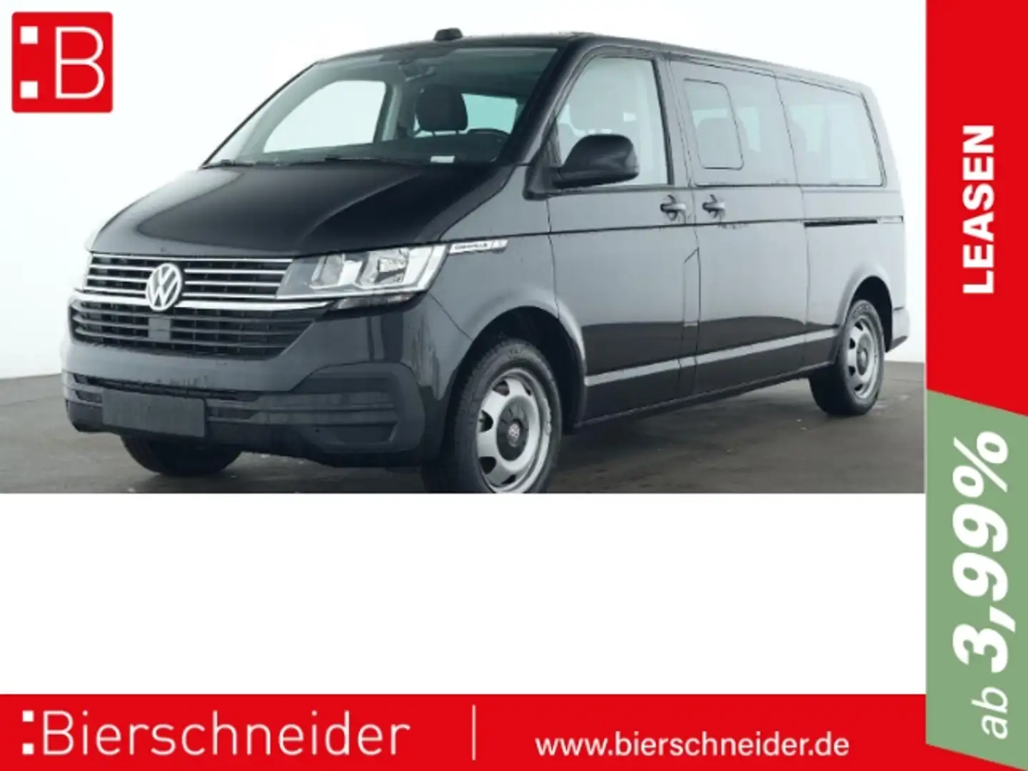 Volkswagen T6.1 Caravelle 2.0 TDI DSG Comfortline lang AHK NAVI SHZ PARKP Schwarz - 1