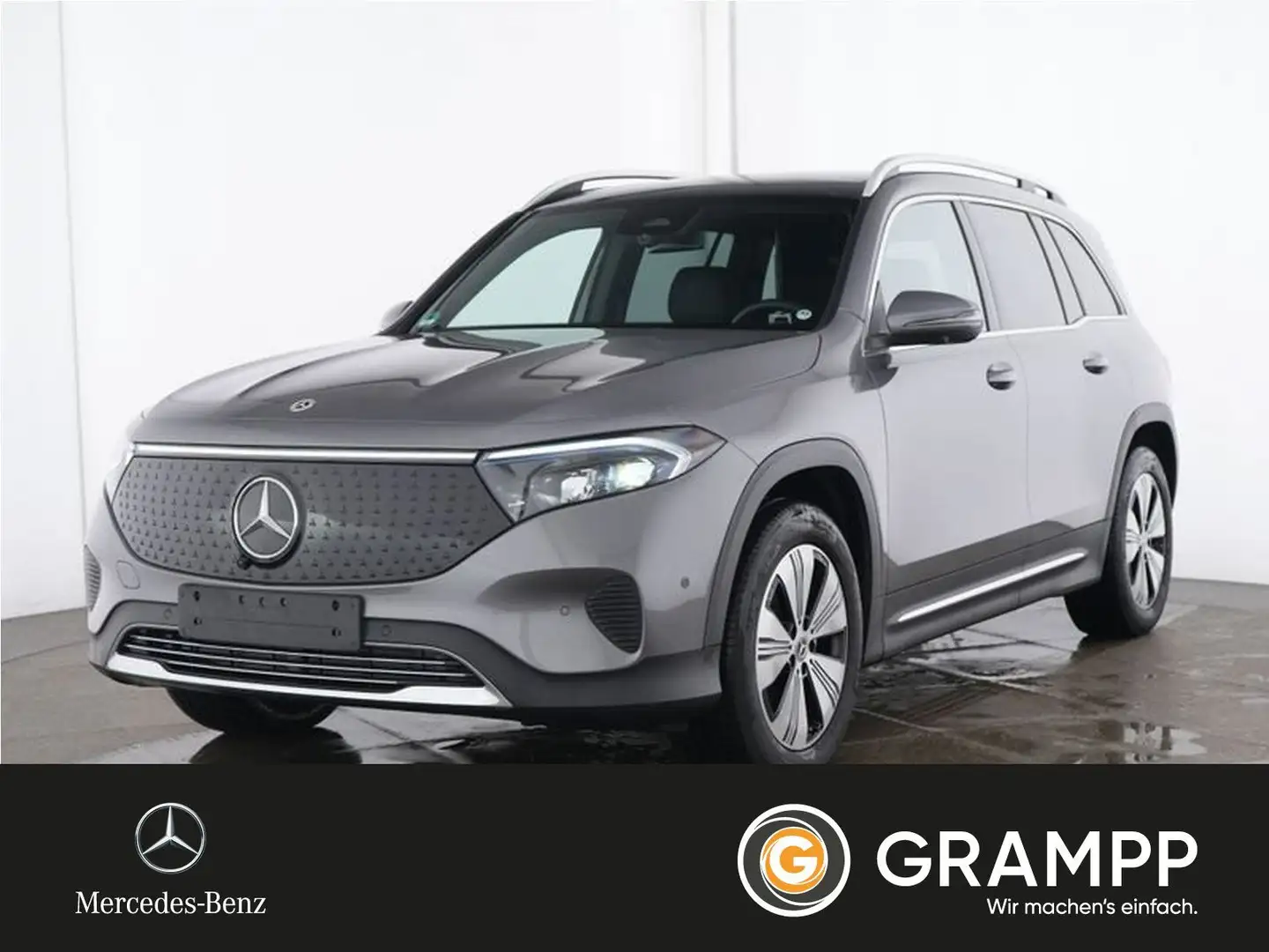 Mercedes-Benz EQB 300 4M Progressive AHK/Panorama/Distronic Grau - 1