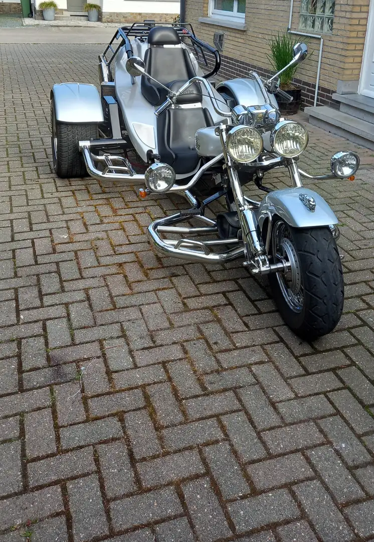 Boom Trike Low Rider Stříbrná - 1