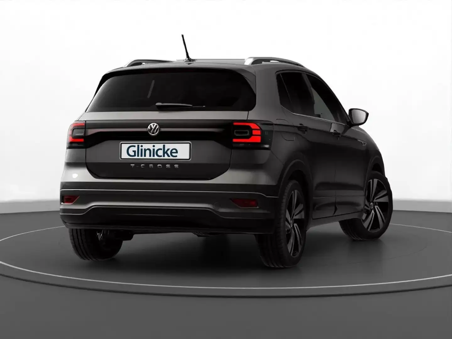 Volkswagen T-Cross 1.0 TSI Style R-Line LED LM 18" Navi PDC Grau - 2