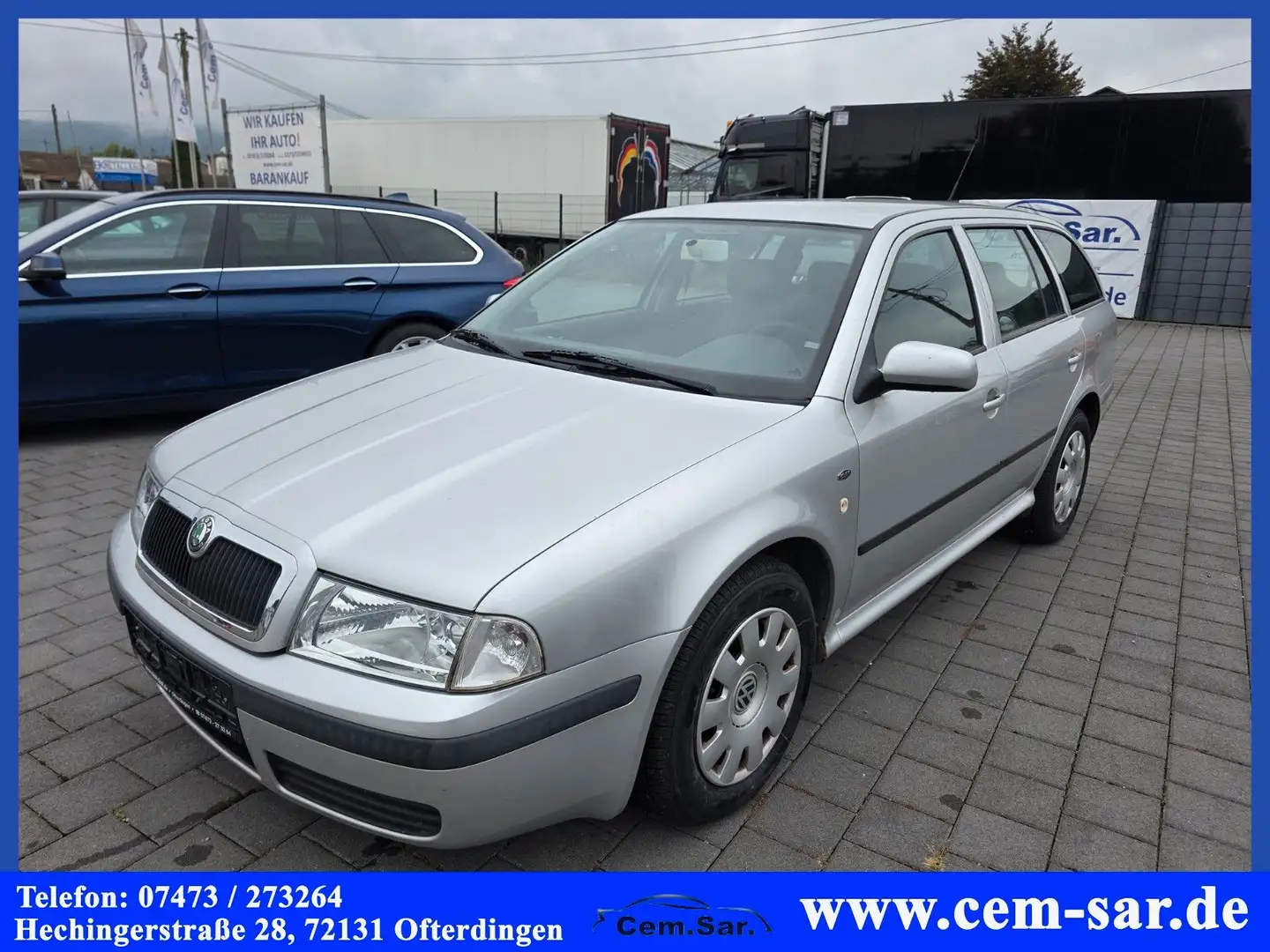 Skoda Octavia Combi Ambiente *AHK*Neue Winterreifen*+ Silber - 1