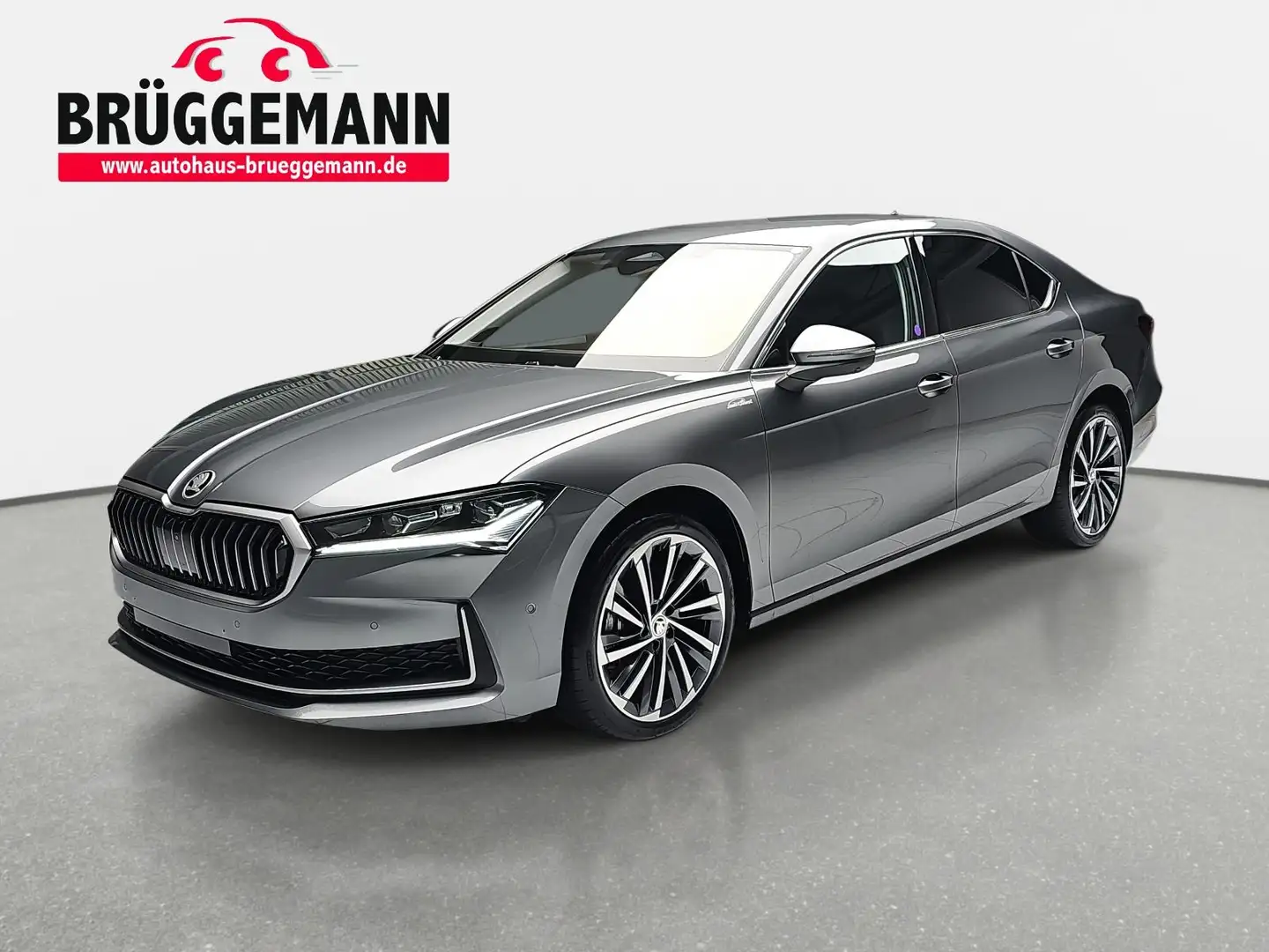 Skoda Superb SUPERB 2.0 TDI DSG L&K 4X4 NAVI LED LEDER ACC HEAD Šedá - 1