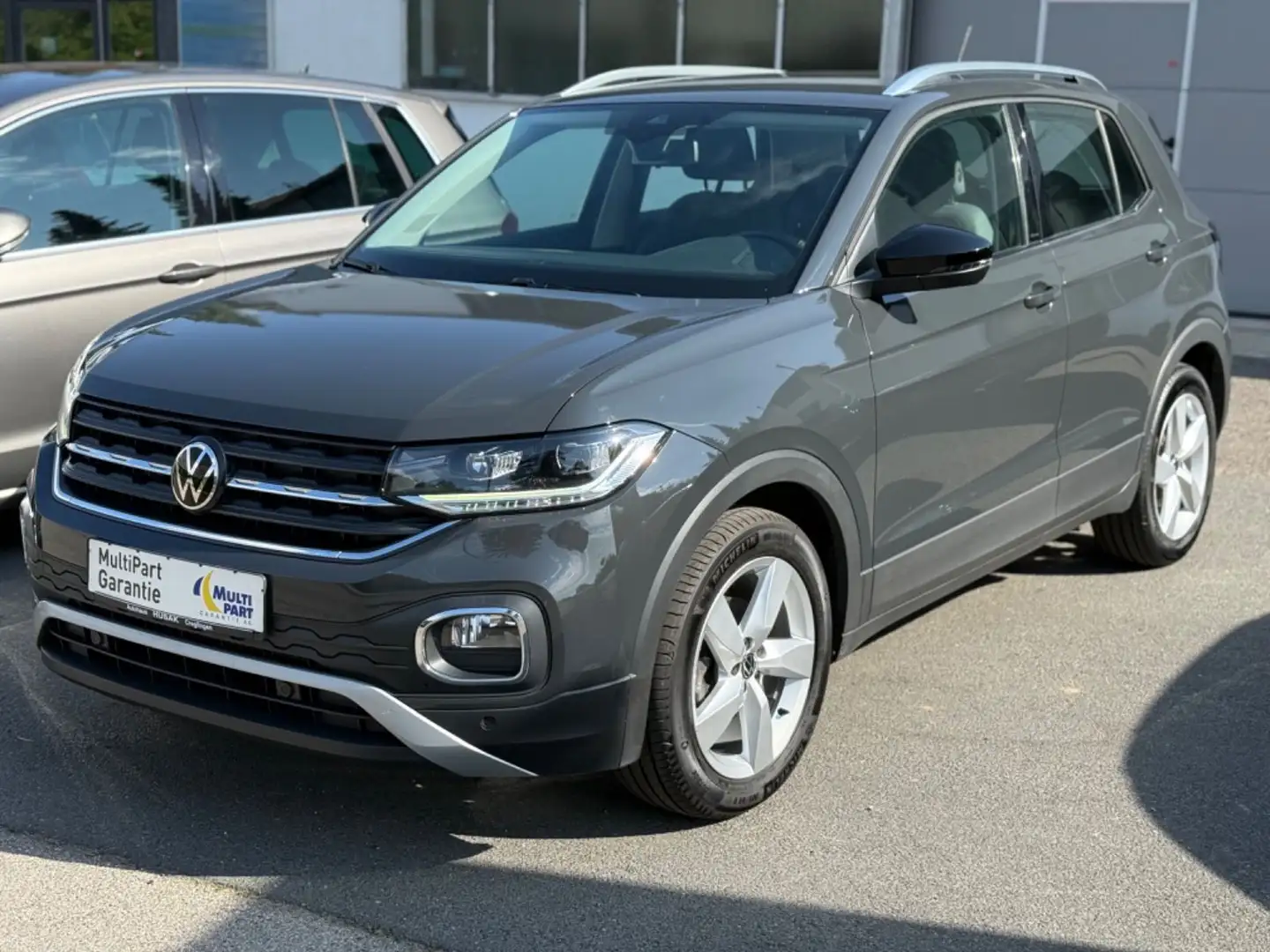 Volkswagen T-Cross Style 1.0 LED Scheinwerfer Navi Grau - 1