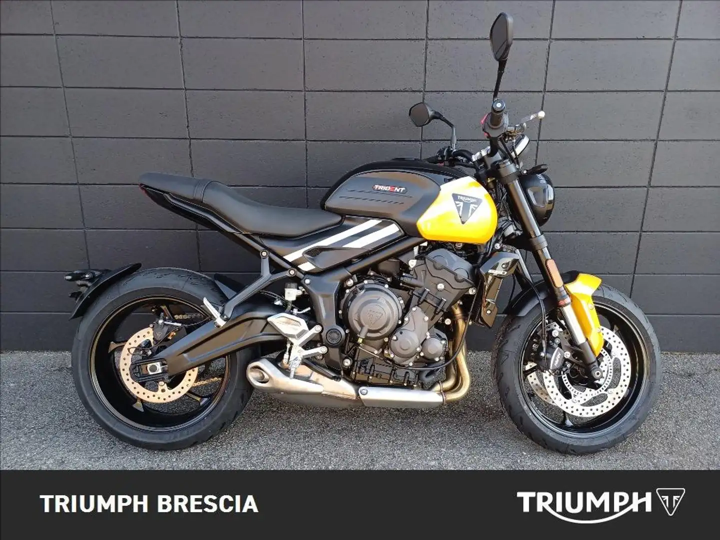 Triumph Trident 660 Abs Galben - 1