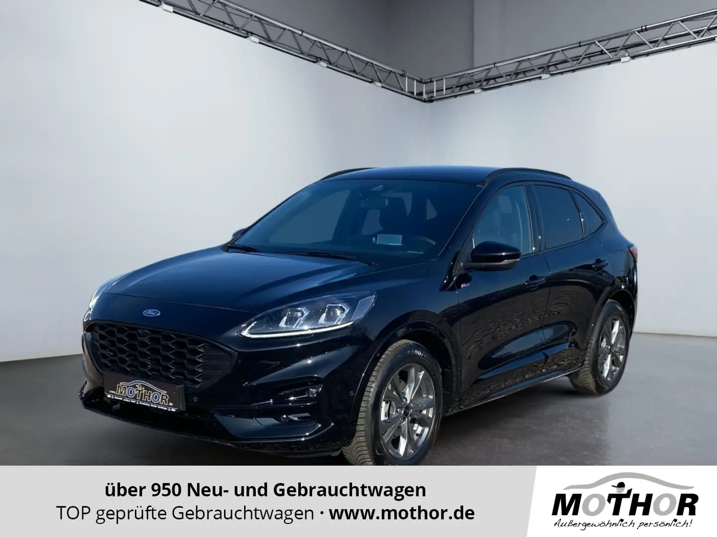 Ford Kuga ST-Line 1,5 FWD ACC FLA KAM HUD 4xSHZ AHK Zwart - 1