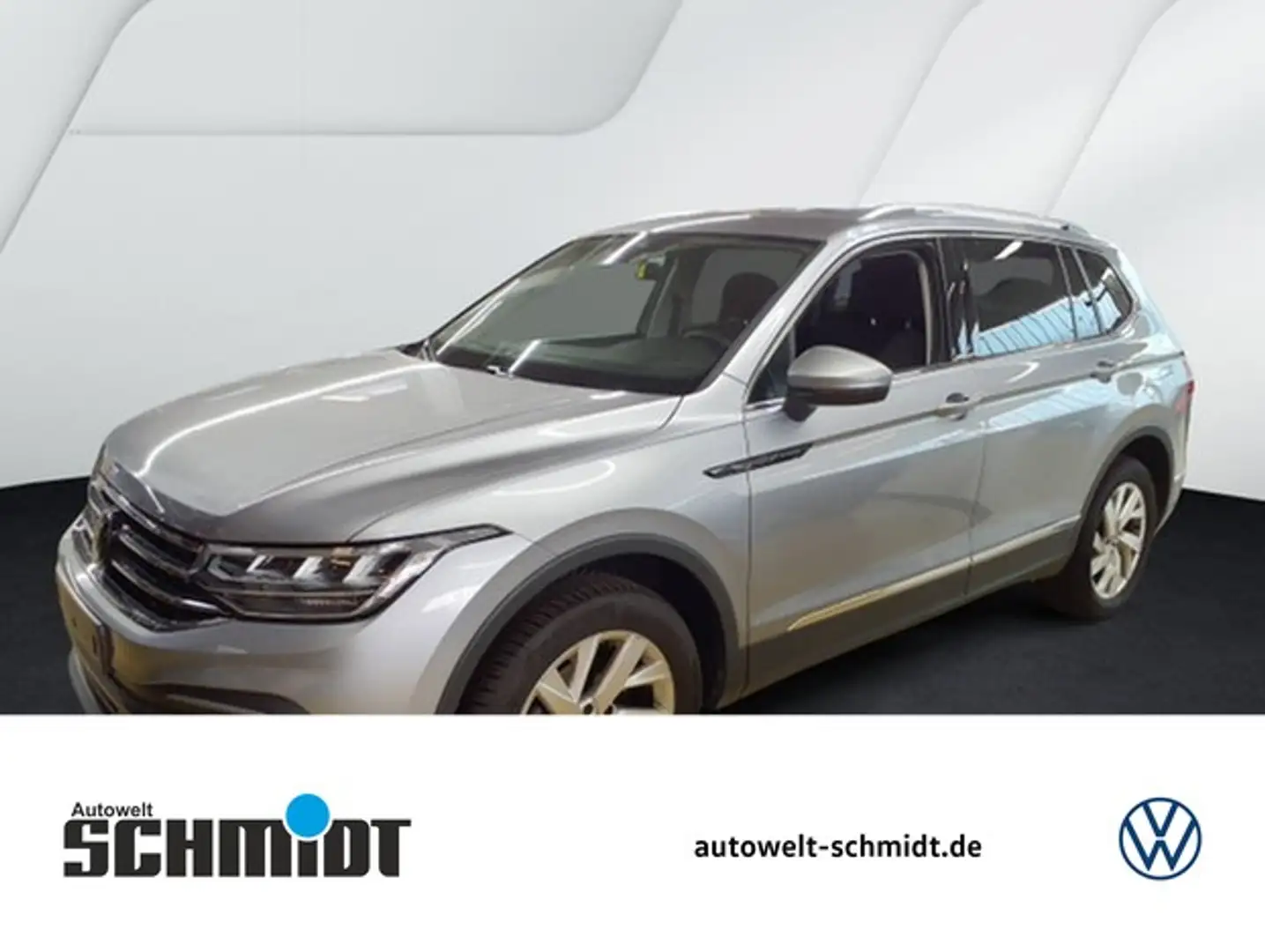 Volkswagen Tiguan Allspace 1.5TSi DSG Life AHK ACC NaviMedia 7-Sitzer Gris - 1