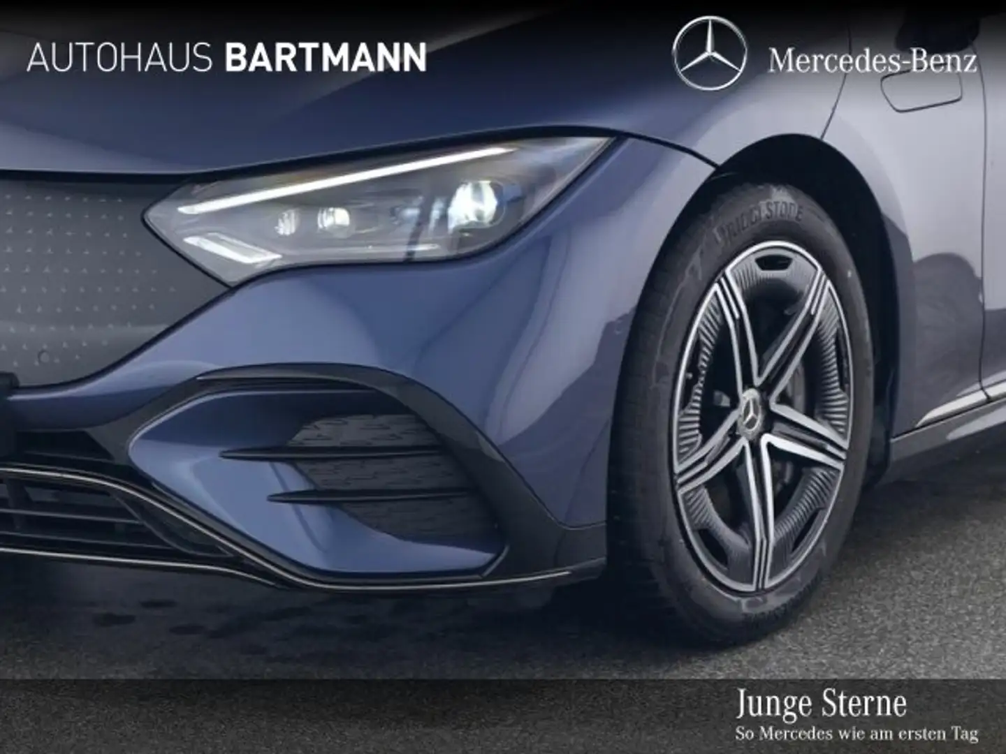 Mercedes-Benz EQE 350 EQE 350 AMG+PREMIUM+ NIGHT+GUARD+360°+NIGHT+SPUR Синій - 2