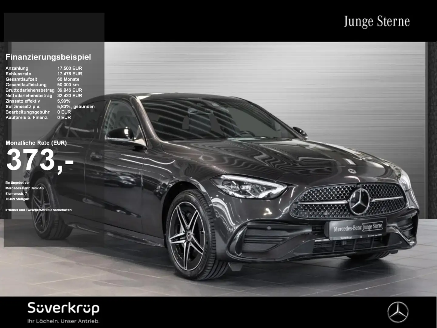 Mercedes-Benz C 300 e 4M , Gris - 1