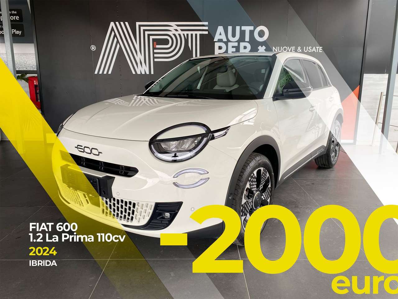 Fiat 600 600 1.2 hybrid La Prima 110cv auto