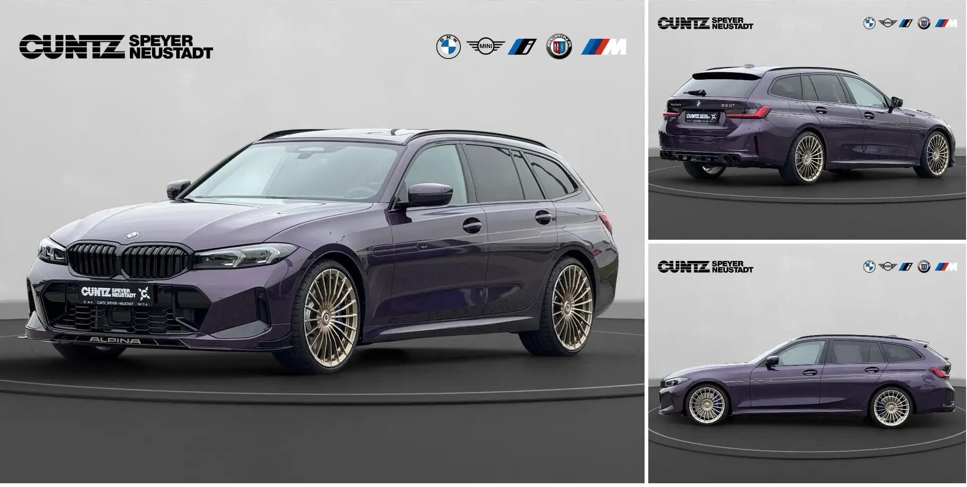Alpina B3 GT Touring HK HiFi DAB LED Shz Violett - 1
