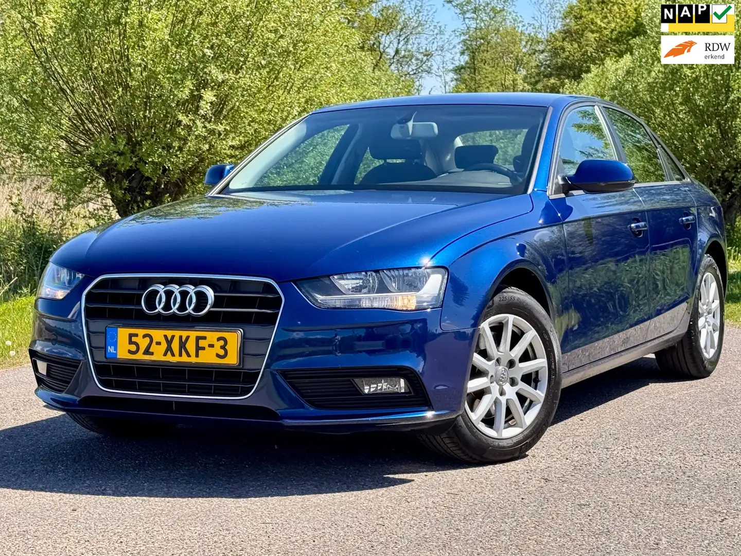Audi A4 Limousine 1.8 TFSI Pro Line Business Airco Navi Tr Bleu - 1