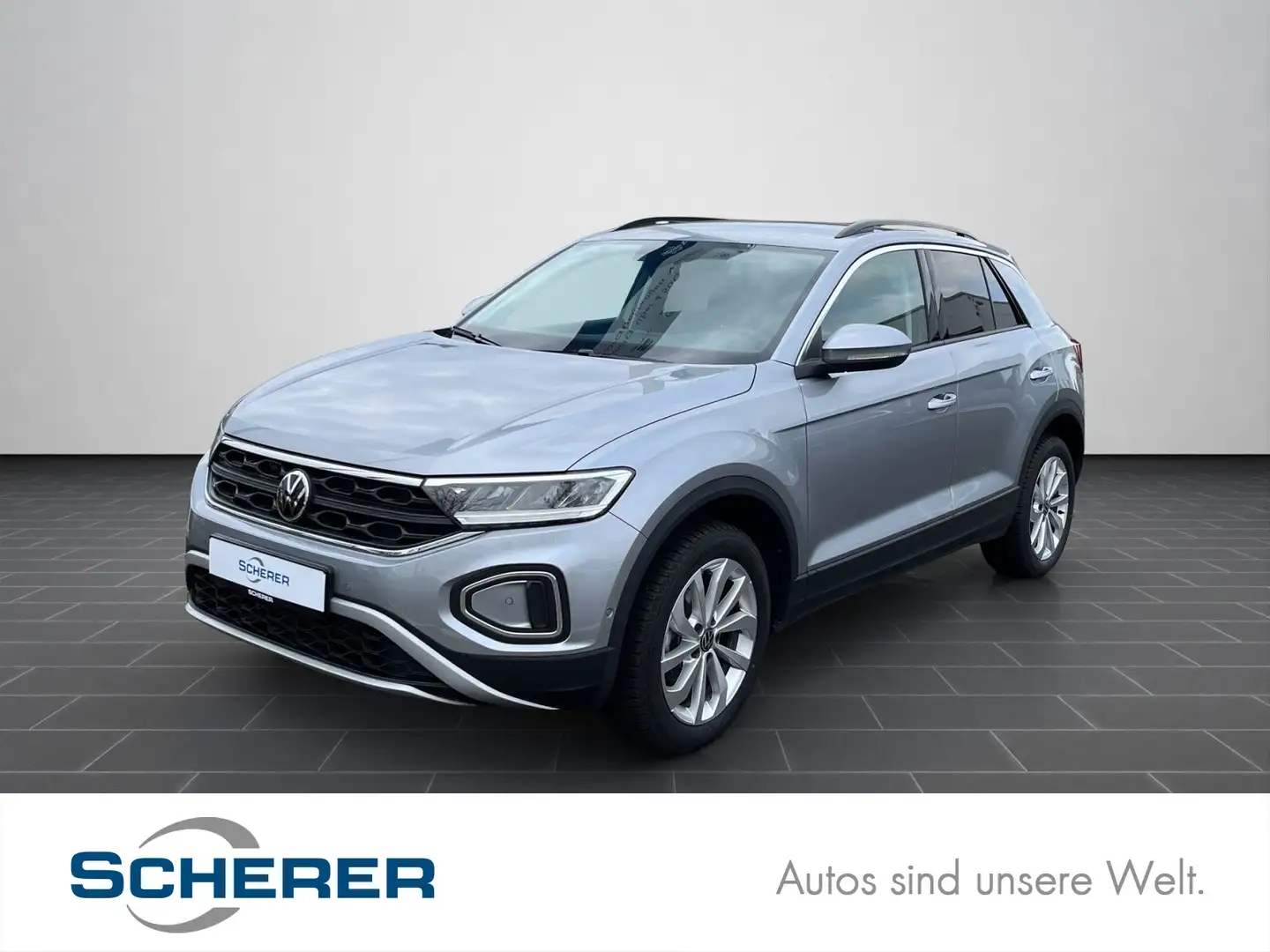 Volkswagen T-Roc 1.5 TSI *Life* DSG RFK Lane Assist SHZ Silber - 1