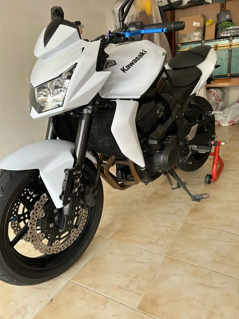 Kawasaki Z 750 Weiß - 1