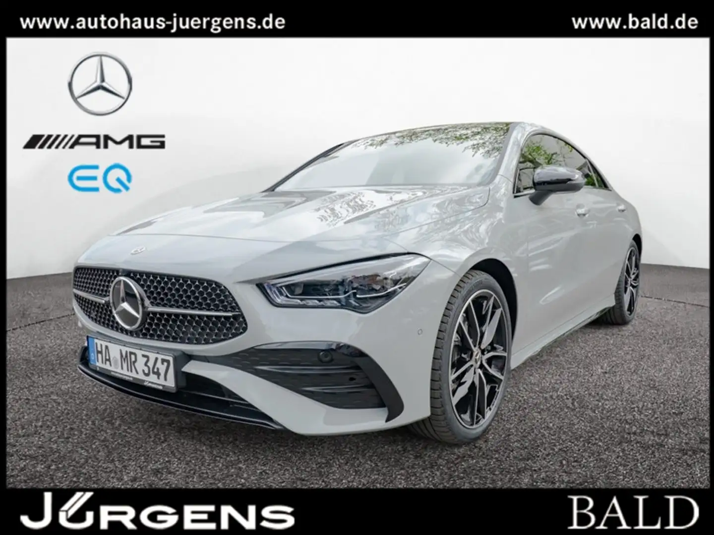 Mercedes-Benz CLA 220 d Coupé AMG-Sport/MLB/Cam/Pano/Night/19 Grau - 1