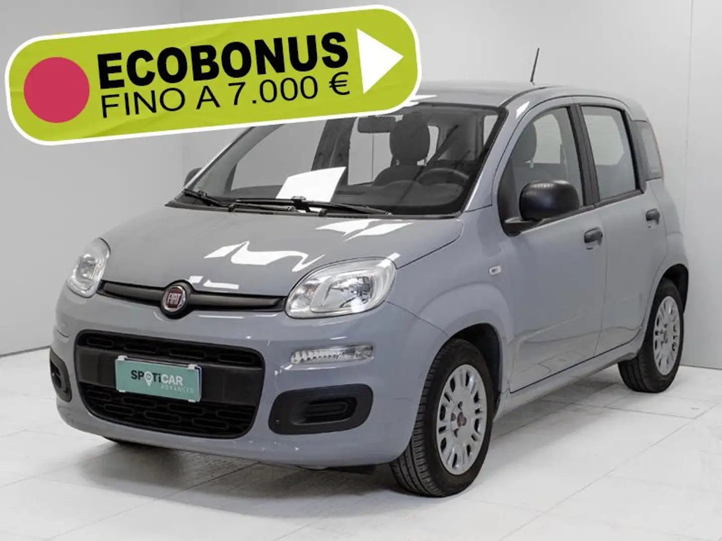 Fiat Panda III 2016 1.0 hybrid Easy s&s 70cv Gris - 1