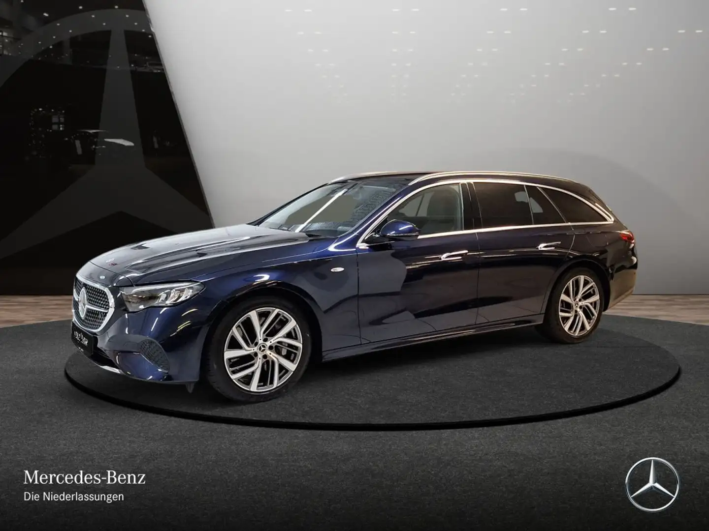 Mercedes-Benz E 300 e T Hybrid Avantgarde Fahrass Burmester LED Bleu - 2