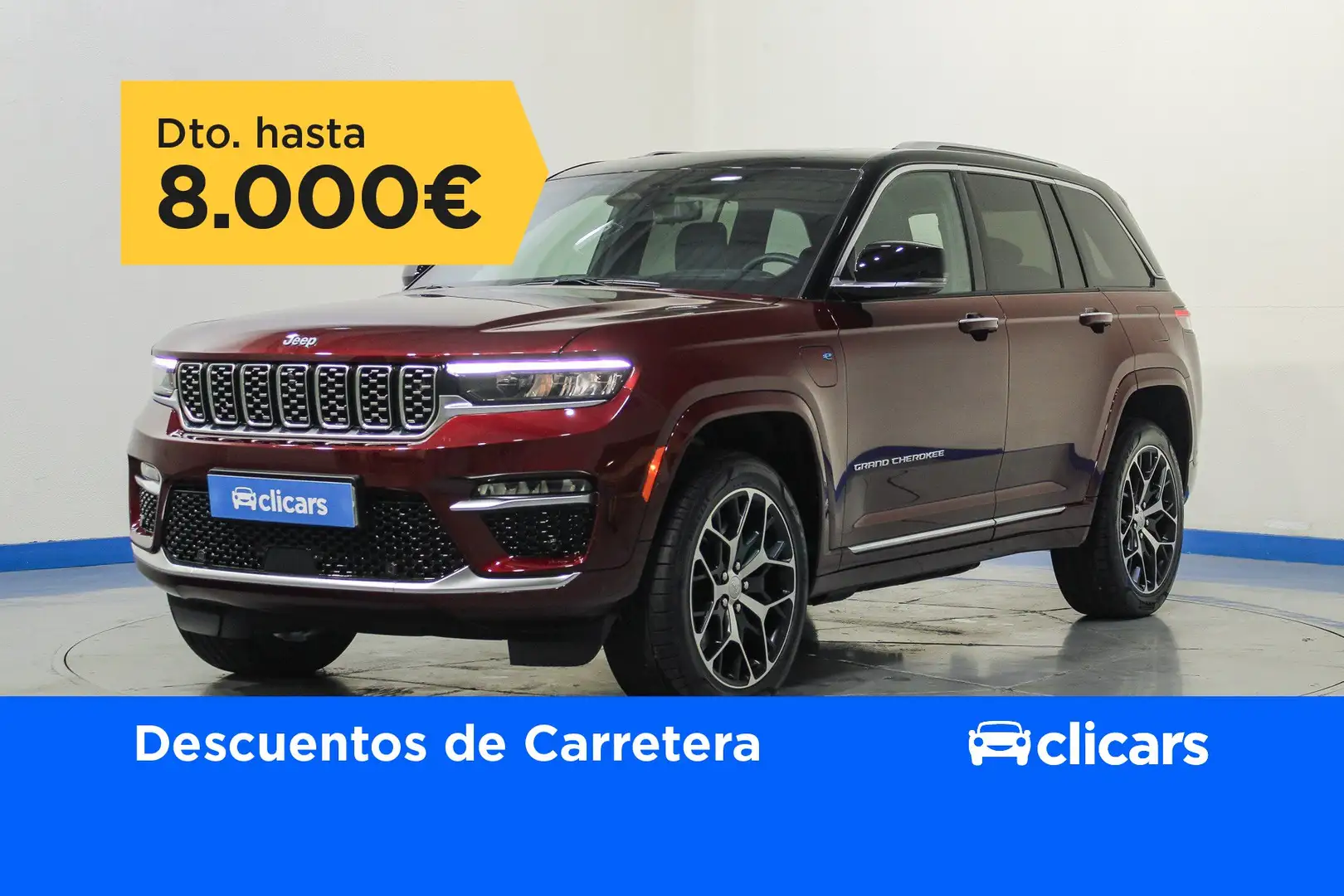 Jeep Grand Cherokee 2.0 PHEV 4xe Summit Reserve Rouge - 1