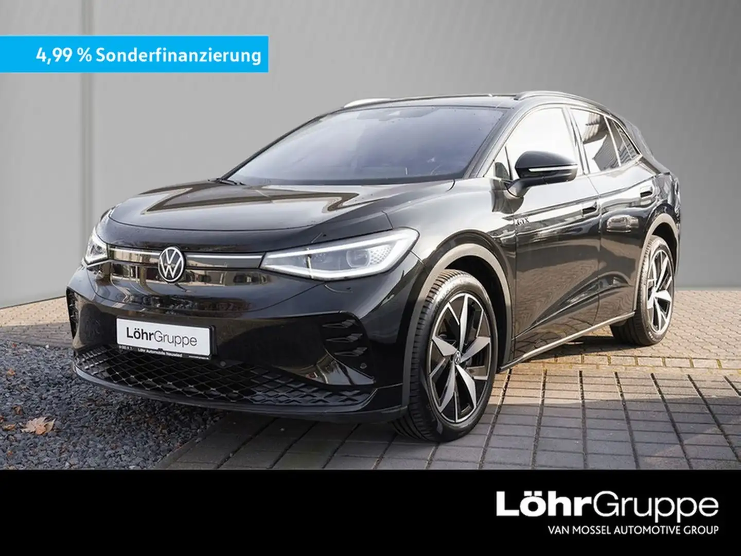 Volkswagen ID.4 GTX 4Motion /MatrixLED/AR-HuD/AHK/Pano/ACC Schwarz - 1