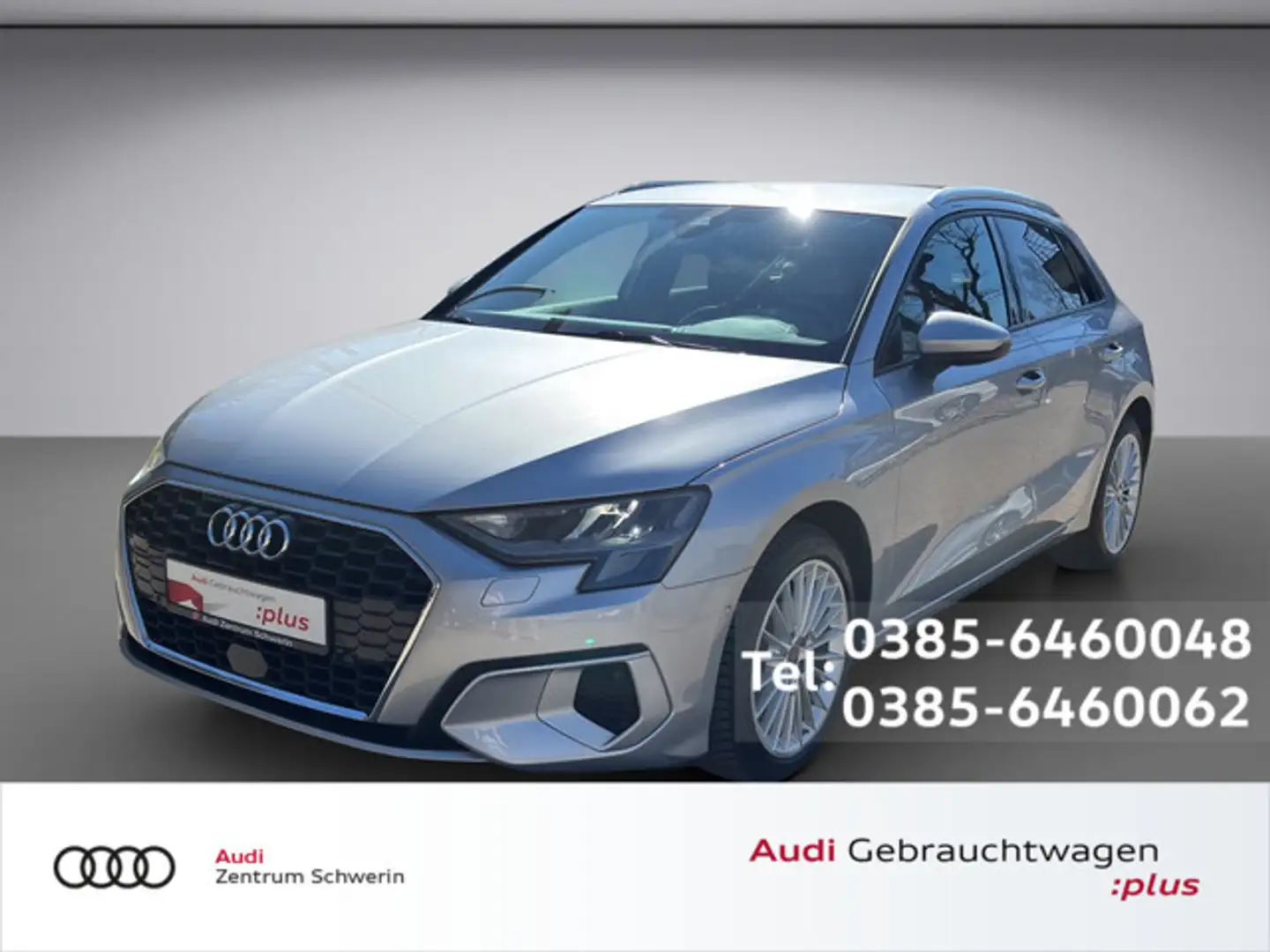 Audi A3 Sportback 35 2.0 TDI advanced S-tronic ACC Zilver - 1