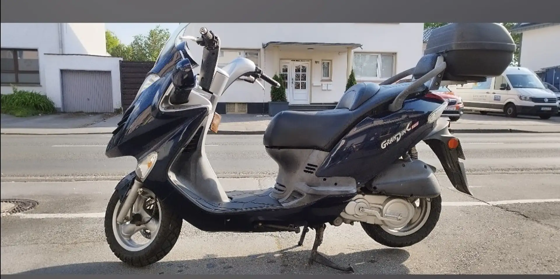 Kymco Dink 125 Blauw - 2