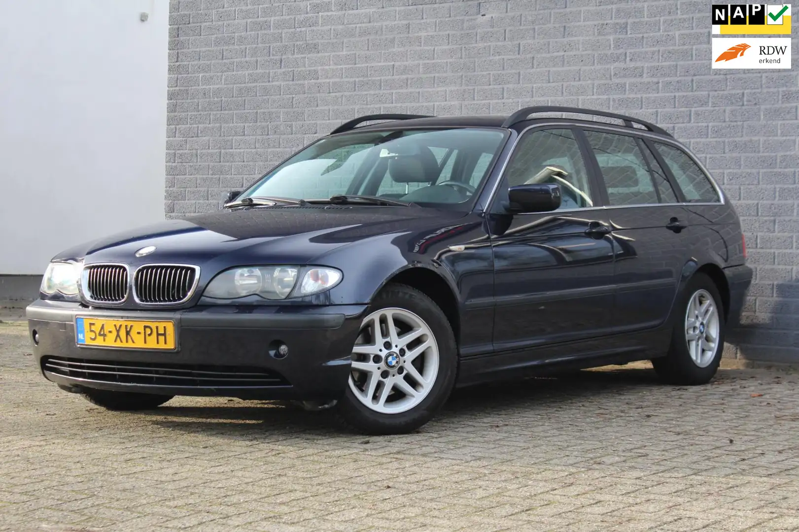 BMW 316 3-serie Touring 316i Executive , Geen apk en garan Blau - 1