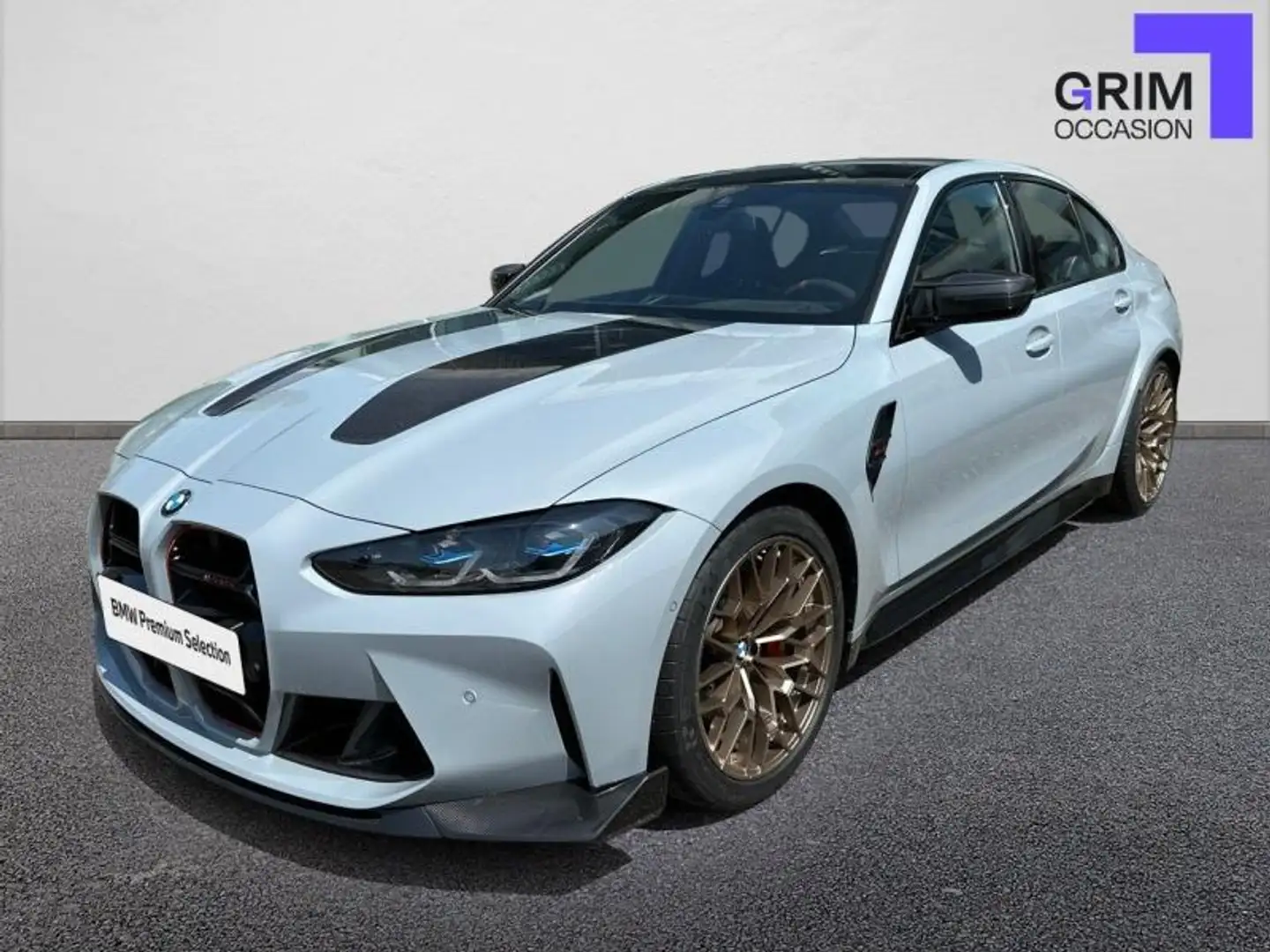 BMW 550 M3 CS 550 ch Berline Gris - 1