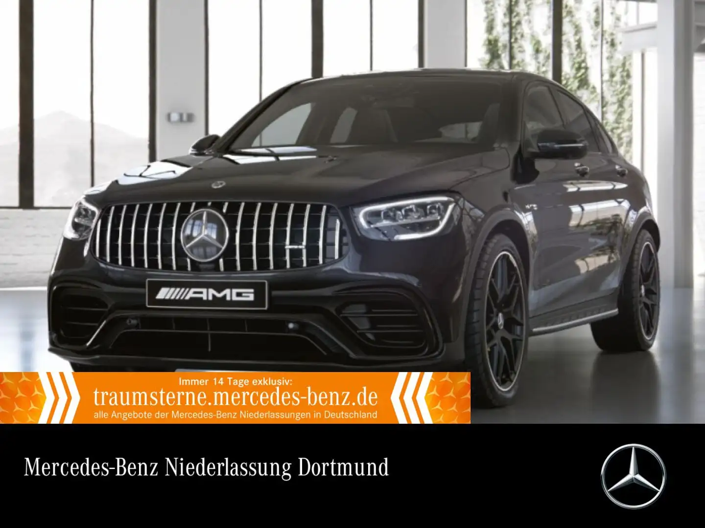 Mercedes-Benz GLC 63 AMG GLC 63 S Coupé 4M NIGHT+DRIVERS+360+LED+FAHRASS Schwarz - 1