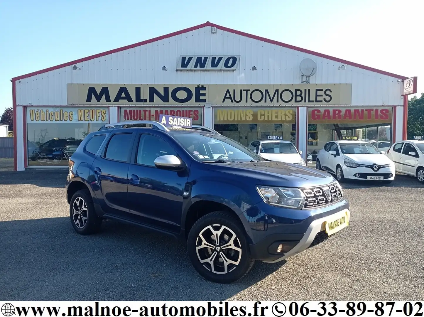 Dacia Duster 1.3 TCE 130CH 4X2 PRESTIGE + OPTIONS Blauw - 1