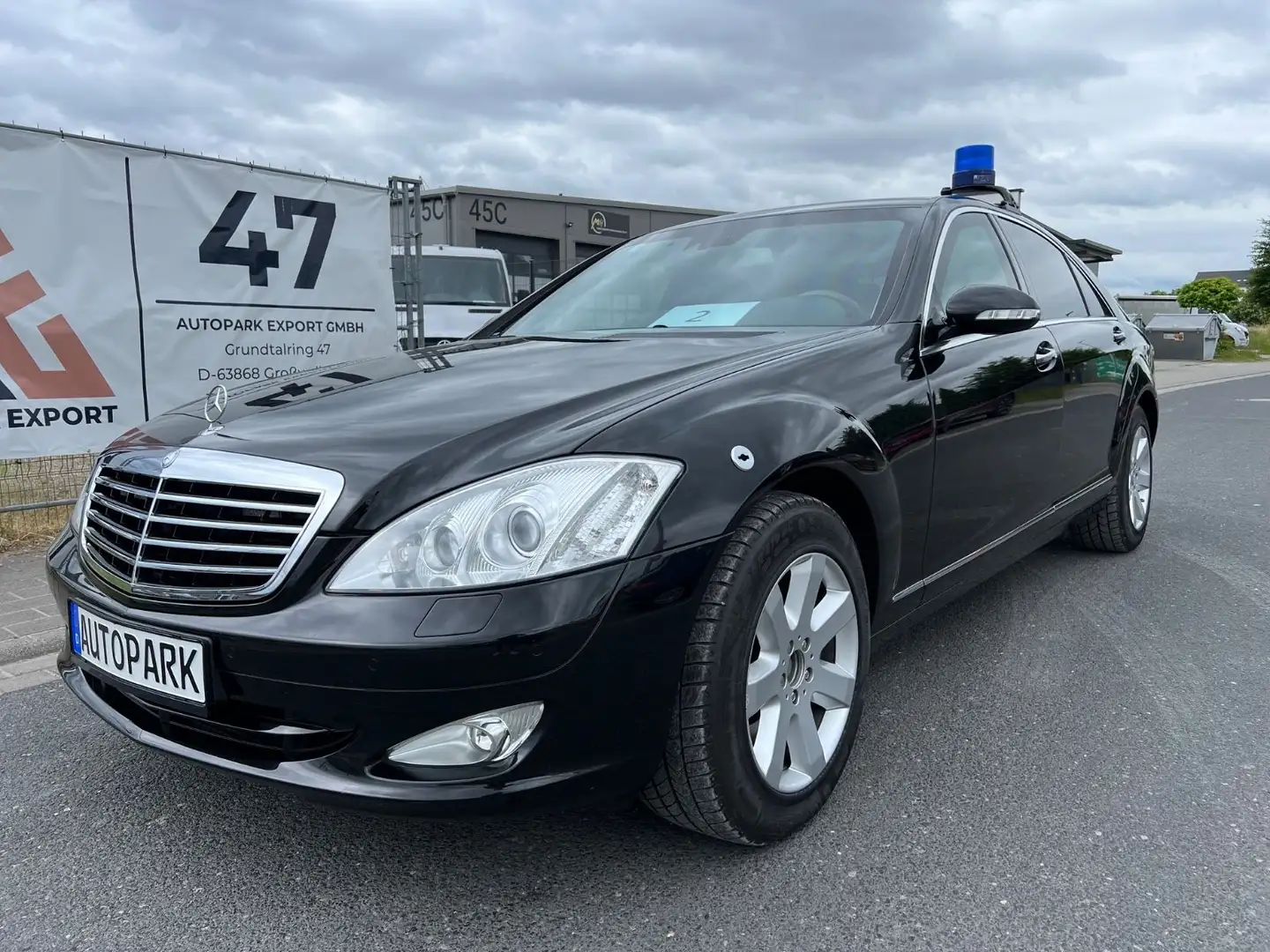 Mercedes-Benz S 420 L*GUARD B7*VR9*ARMORED*WERKSPANZER*ARMOUR* Schwarz - 1